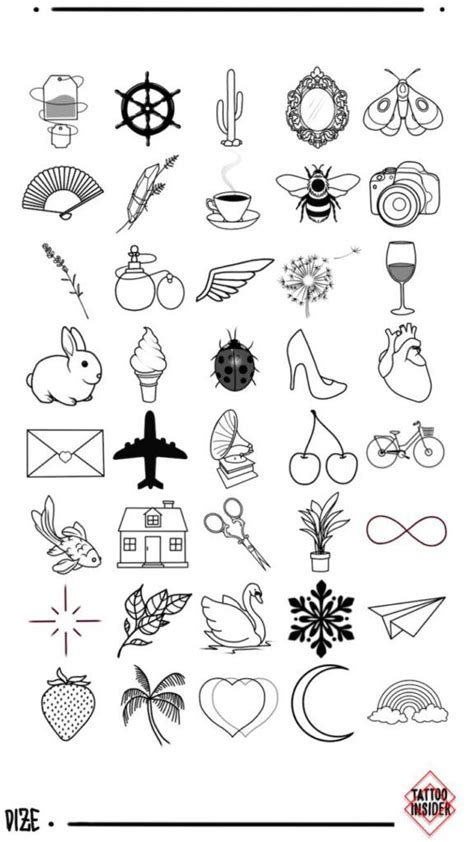 pinterest small tattoos|easy small tattoo drawings.